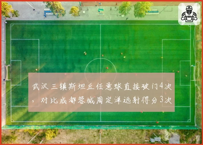 武汉三镇斯坦丘任意球直接破门4次,对比成都蓉城周定洋远射得分3次