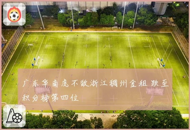 广东华南虎不敌浙江稠州金租 跌至积分榜第四位